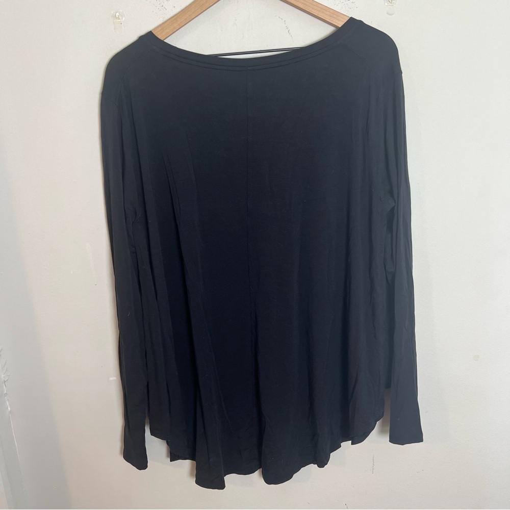 LULULEMON- All Yours Long Sleeve Black Size 14 - Picture 4 of 5